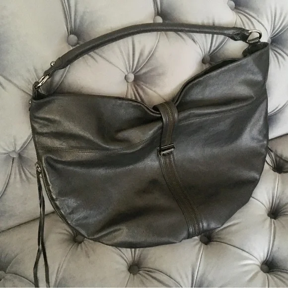 Rebecca Minkoff Awesome! Darling Black Hobo handbag - Picture 5 of 10